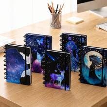 Caderno de Disco A5 – Estampa Galáxia