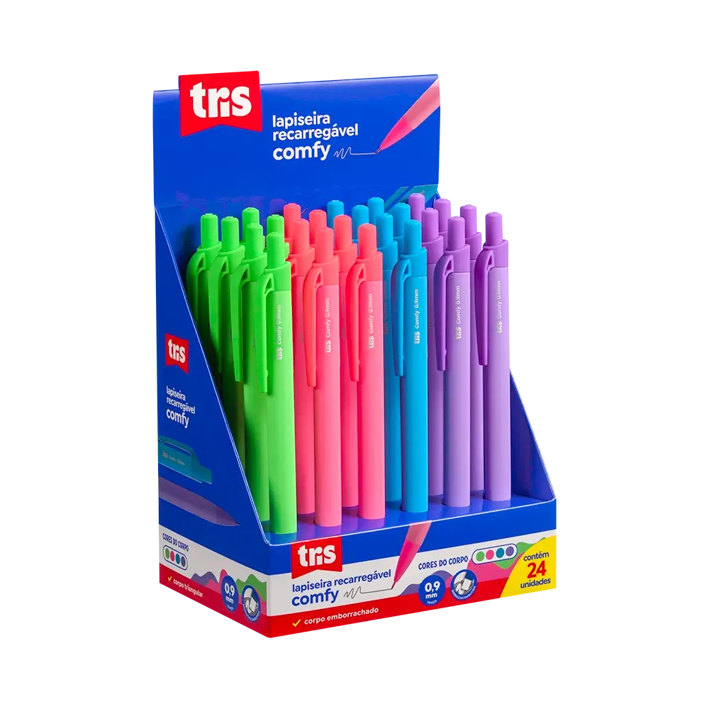 Lapiseira Comfy Neon - 0.9mm - Tris