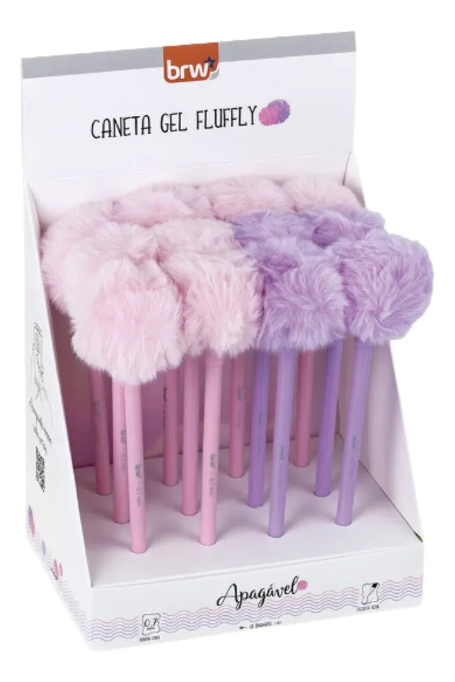 Caneta esferográfica Apagável 0.7MM - POMPOM - BRW